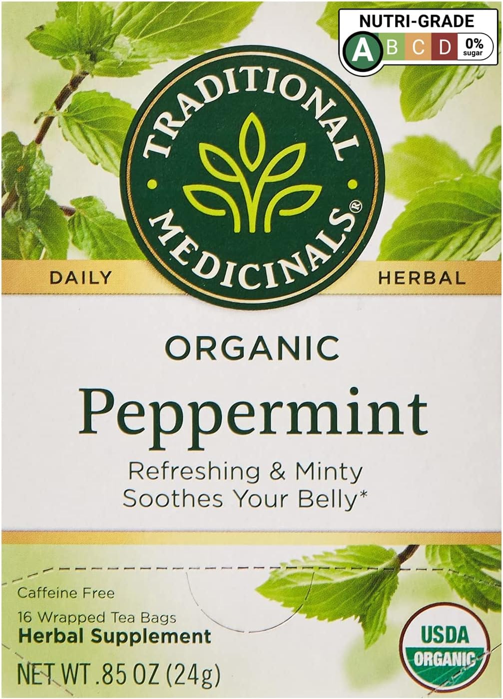 Traditional Medicinal Peppermint, 16 Teabags Amazon.ae Grocery