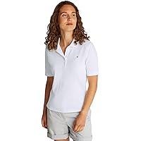 Tommy Hilfiger Donna Maglietta Polo Maniche Corte Regular Fit
