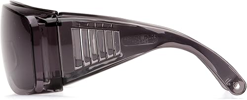 Miniatura 8 de Pyramex Solo - Gafas de seguridad con lente gris, montura gris