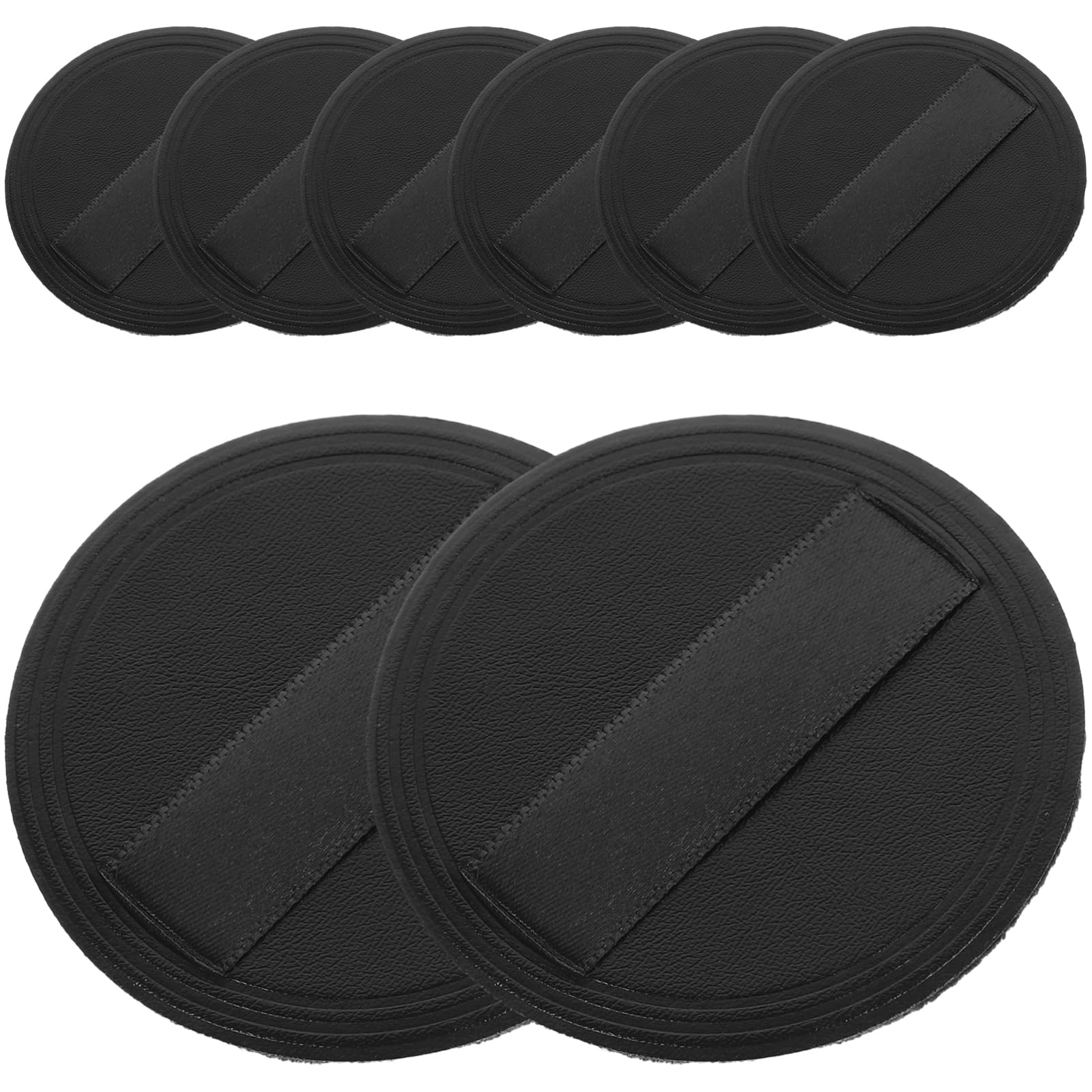 Luxury Soft Replacement 8 Pack Extra Large Fluffy Cotton Powder Makeup Beauty Face Powder Set