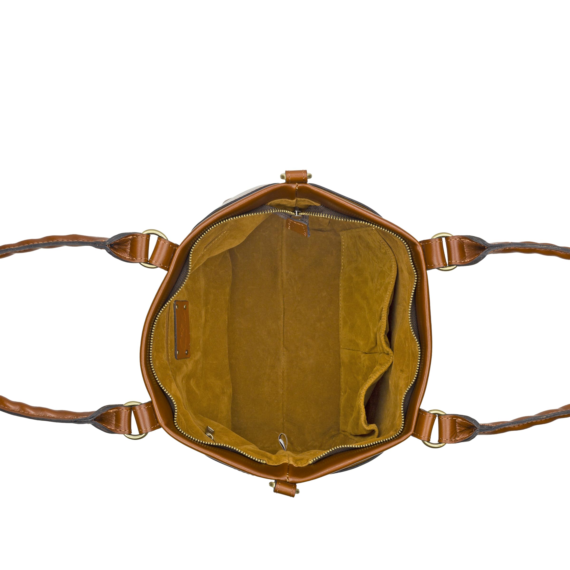 Patricia Nash Carducci Tote Purse for Women - Leather Tote Bag for Women: Tan