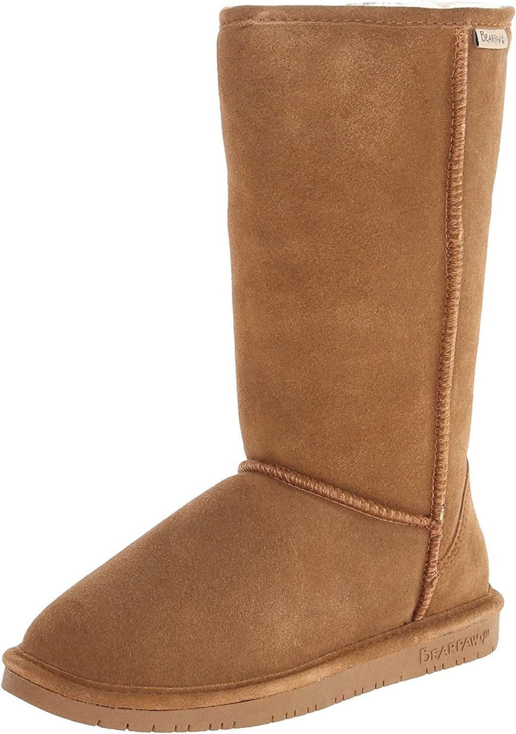 BEARPAW Women's Emma Tall Mid Calf Boot (39 M EU / 8 B(M) US, Hickory)