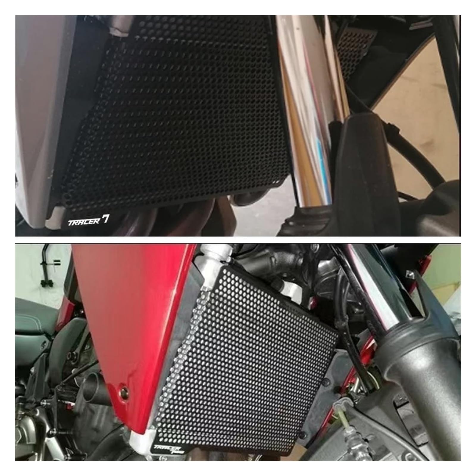 Motociclo radiatori Per Per TRACER 700 Per 7/GT 2016-2024 2023 2022 2021 Moto Radiatore Protezione Griglia Di Copertura Serbatoio Dell'acqua