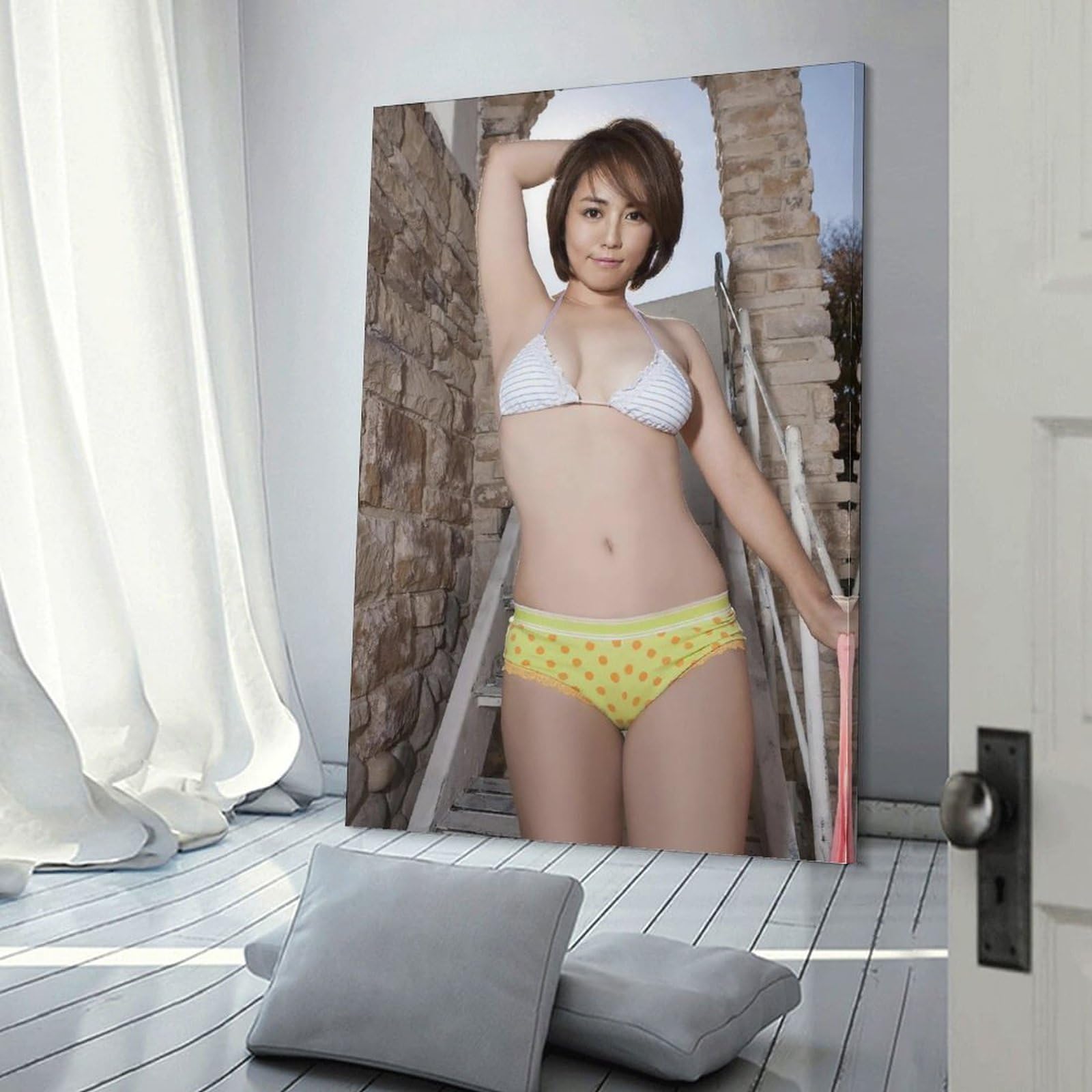 磯山さやかアイコラ画像 Amazon.co.jp: 磯山さやか 装飾画 磯山さやか 写真 磯山さやか ポスター キャンバスアートポスタープリントピクチャーリビングルーム壁画部屋の寝室の装飾絵画フレームスタイル20x30インチ(50x75cm) : ホーム&キッチン
