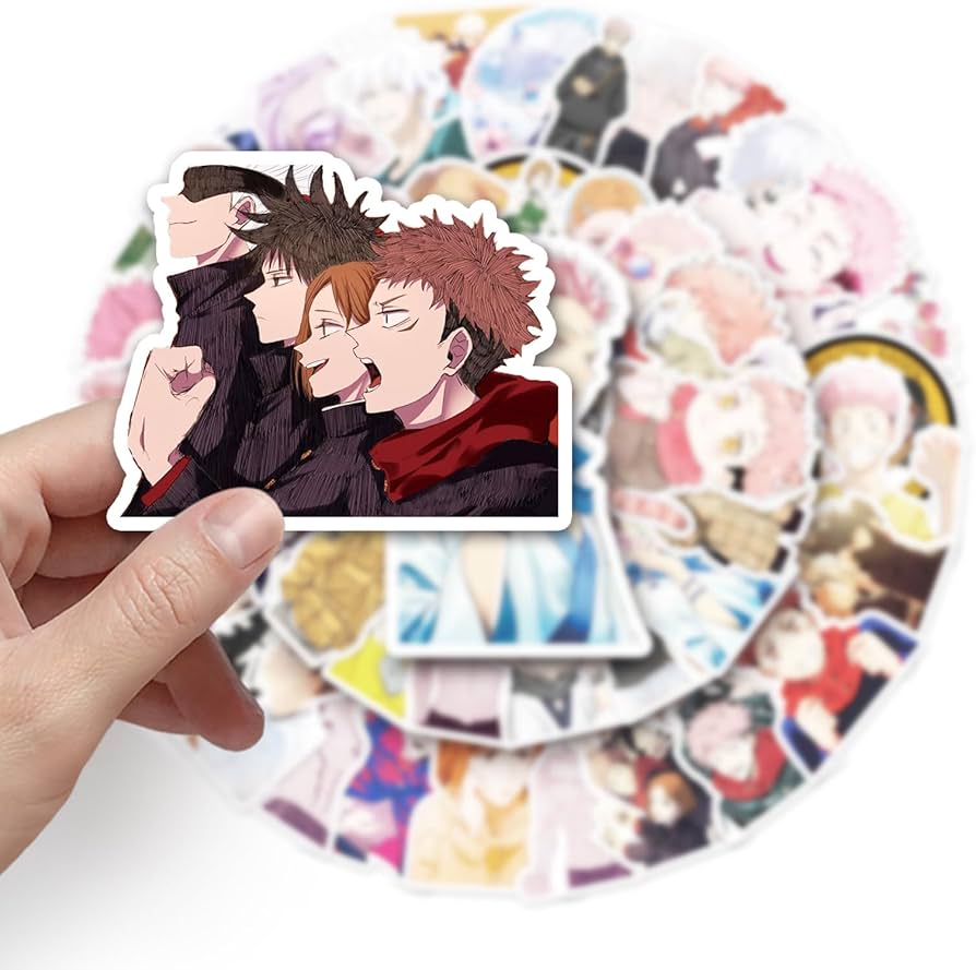 ステッカー 50枚 シール セット アニメ Amazon.co.jp: For 銀魂 ステッカー 50枚セット かわいいアニメ for