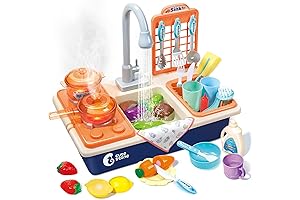 CUTE STONE Dishwashing Set for Imaginative Playtime