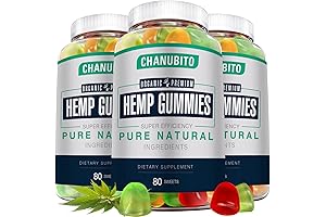 Premium Pet Hemp Gummies (3 Packs) for Pain, Mood, and Sleep