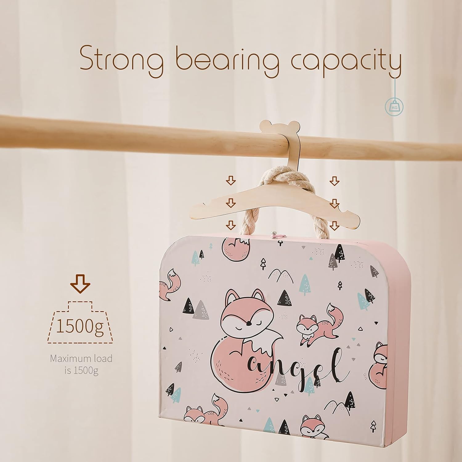 Clothes Hangers Creative Clothes Rack Home Girls Princess Princess Room Room Children's Nursery Clothes Hanger (Color : 10 PCS)