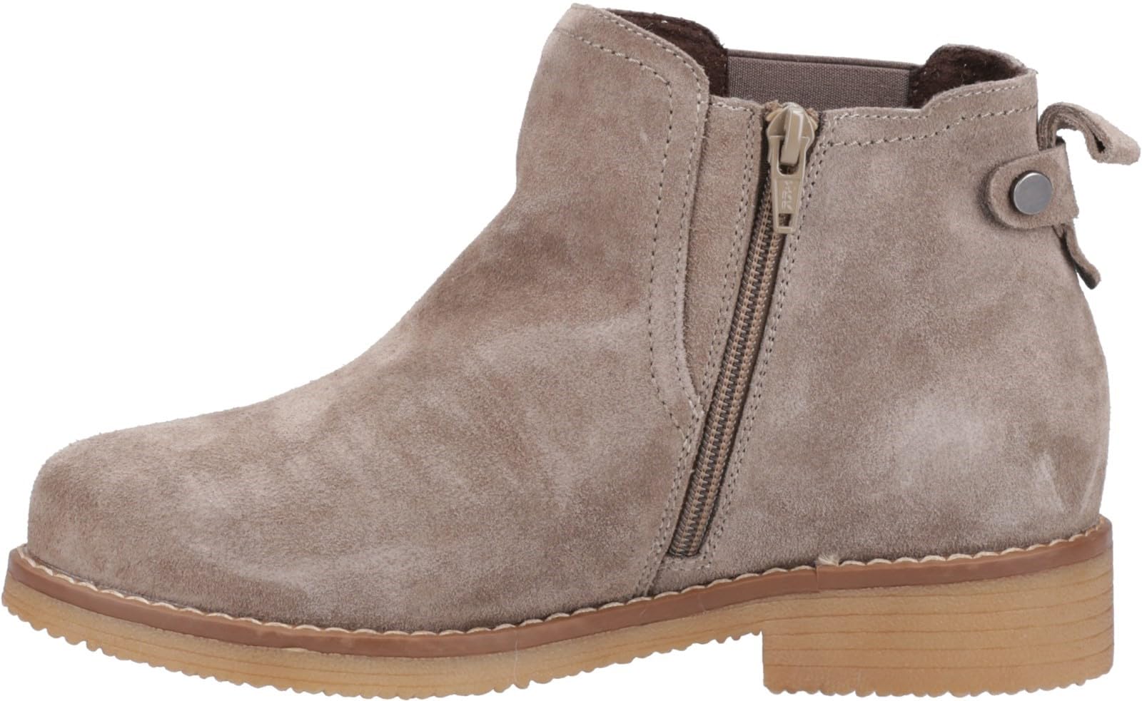 Hush Puppies Women's Maddy Wide Boot, Grey, 7 UK