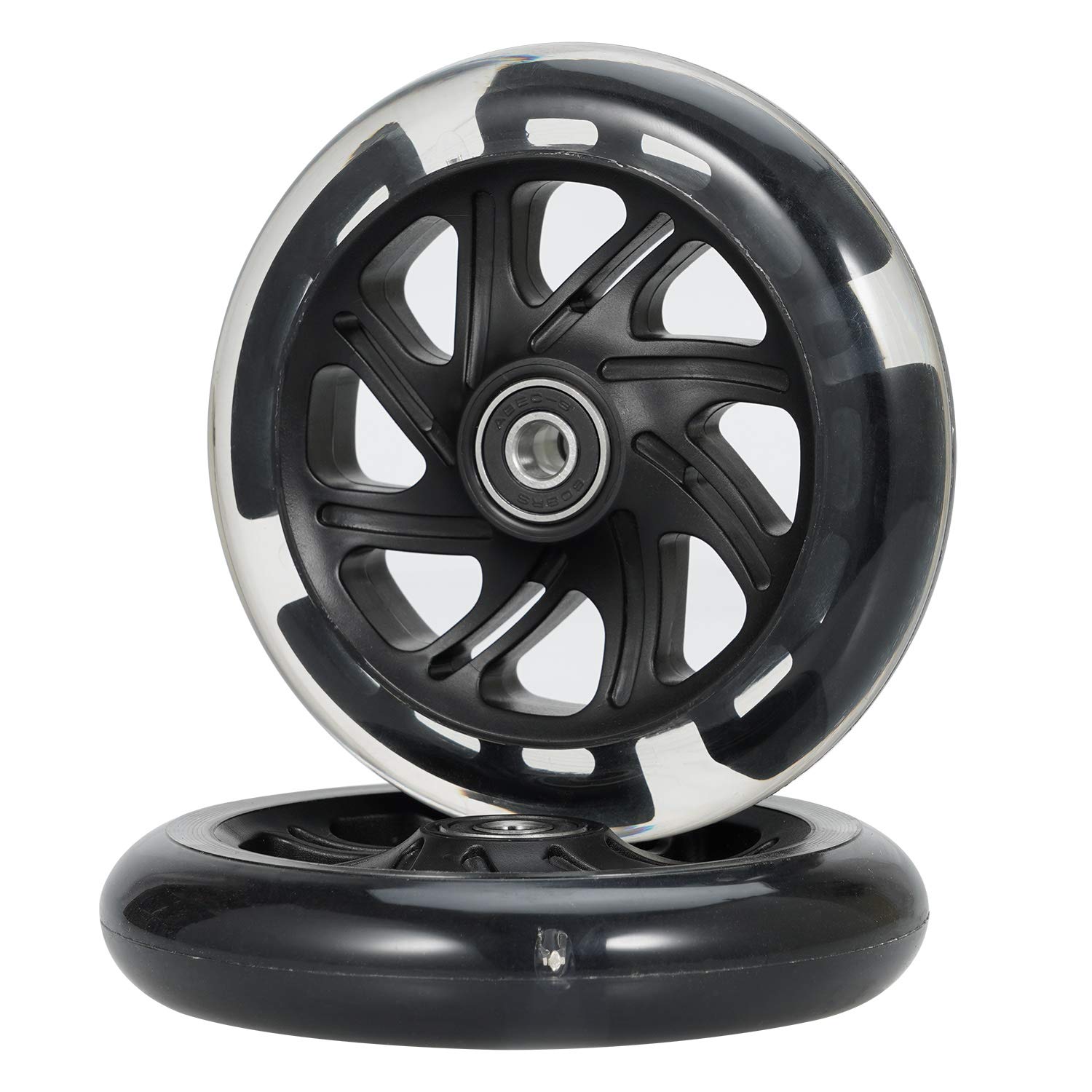 Kutrick Light Up Scooter Wheels Complete 120mm 3 Wheel Scooter LED