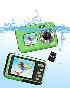 水中カメラ 4K録画 防水カメラ 64MP 10M 防水 デジカメ 防塵　水中 Amazon | 水中カメラ 4K録画 防水カメラ 64MP 10M 防水 デジカメ