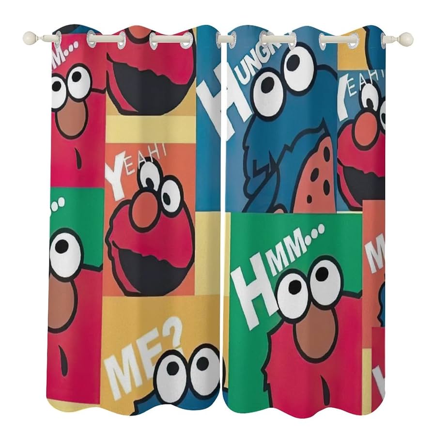 カーテン　セサミーストリート　カーテン Amazon｜セサミストリート カーテン 1級 遮光 ドレープカーテン