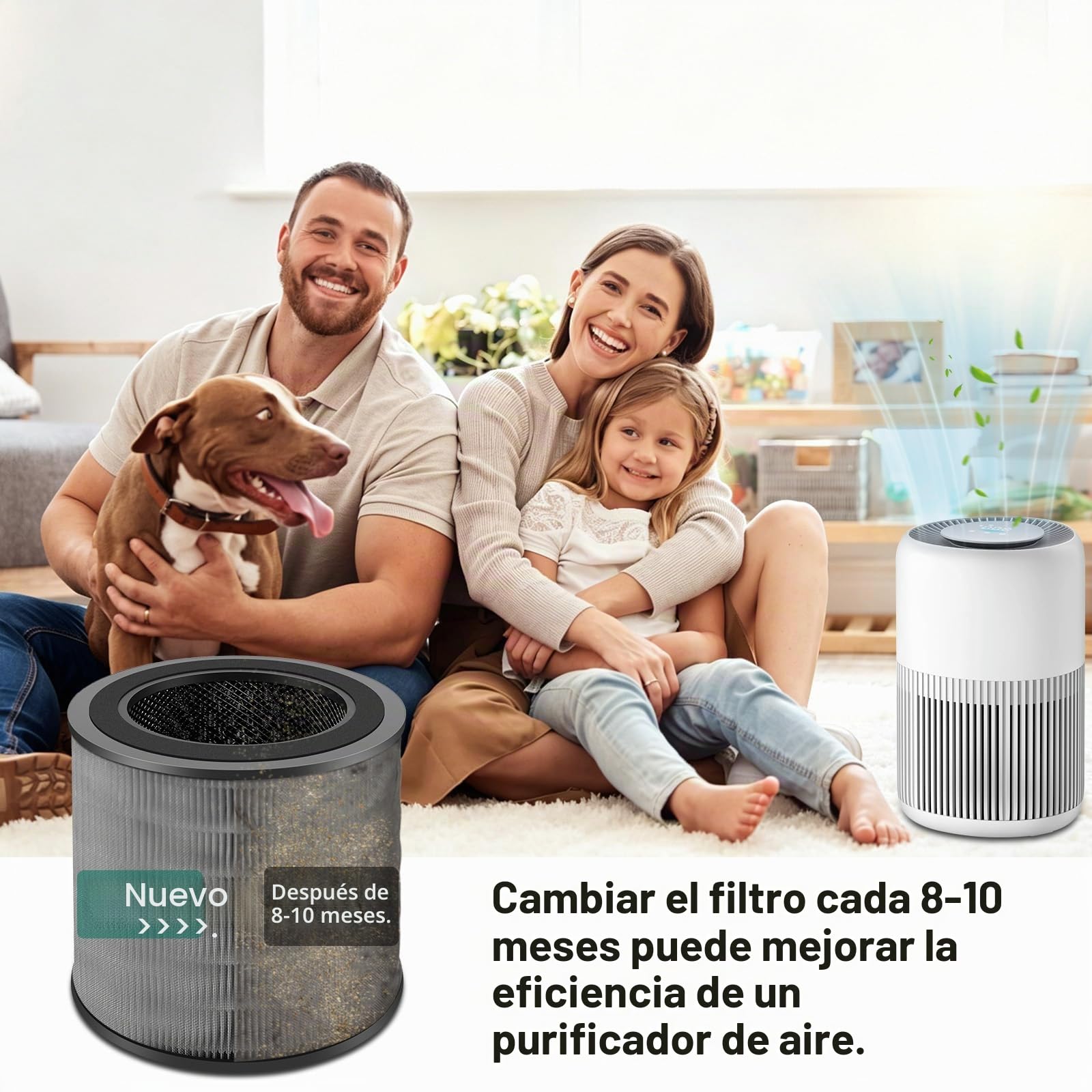 Filtro para Philips 900 Series FY0910 Filtro de repuesto para purificador de aire AC0950 y AC0951 – 3 en 1 HEPA NanoProtect H13 + carbón activo + capa de fibra, FY0910/30 (paquete de 2)