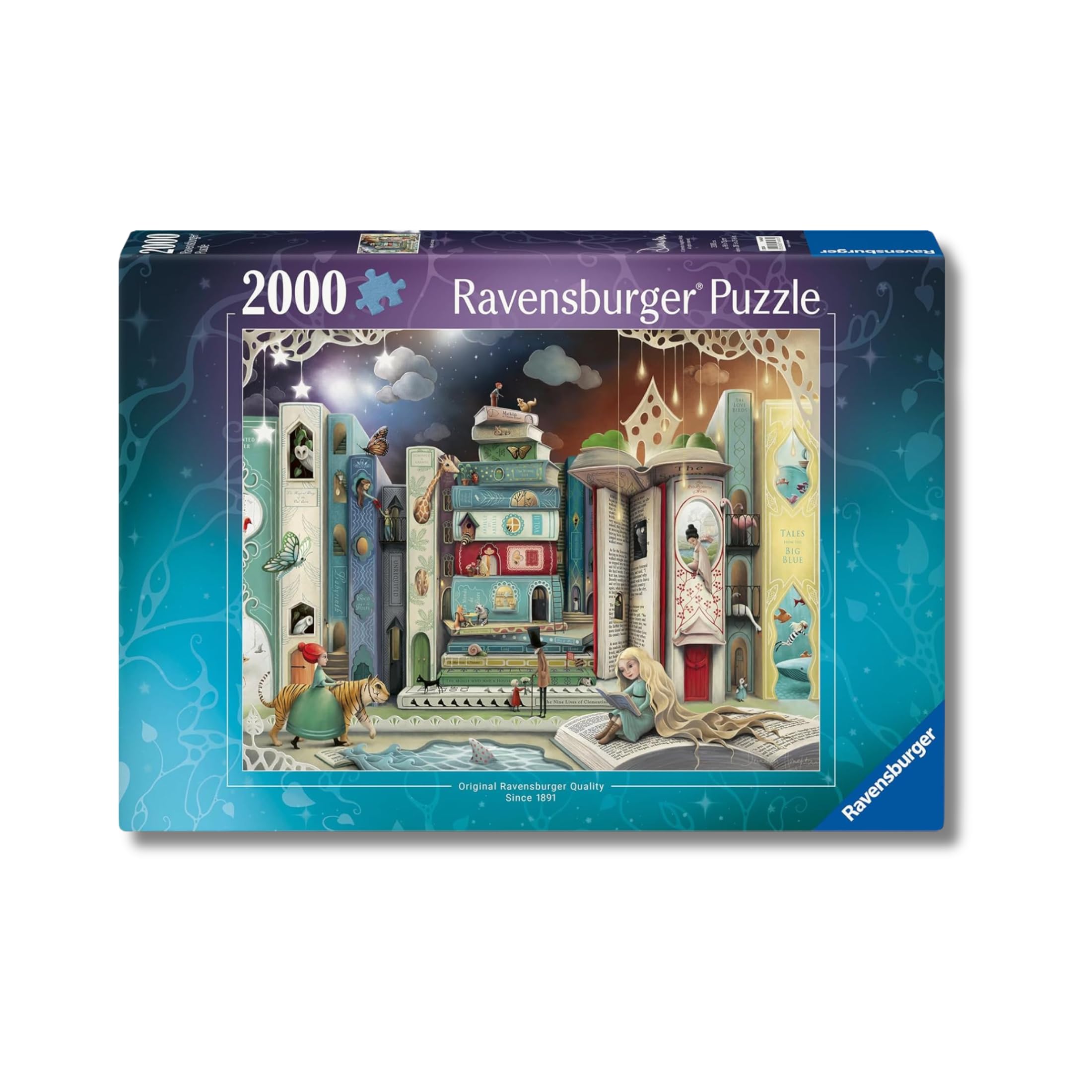 Ravensburger - Puzzle 2000 Pezzi Avenida De Las Novelas | Puzzle 2000 Pezzi | Rompicapo Adulti E Bambini Dai 14 Anni In Su | Regalo Per Bambini E Adulti | Misure 98x75cm | Tecnologia Soft-click