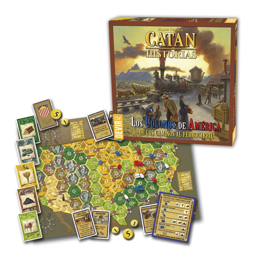 Devir Catan Settlers of America, Table Game