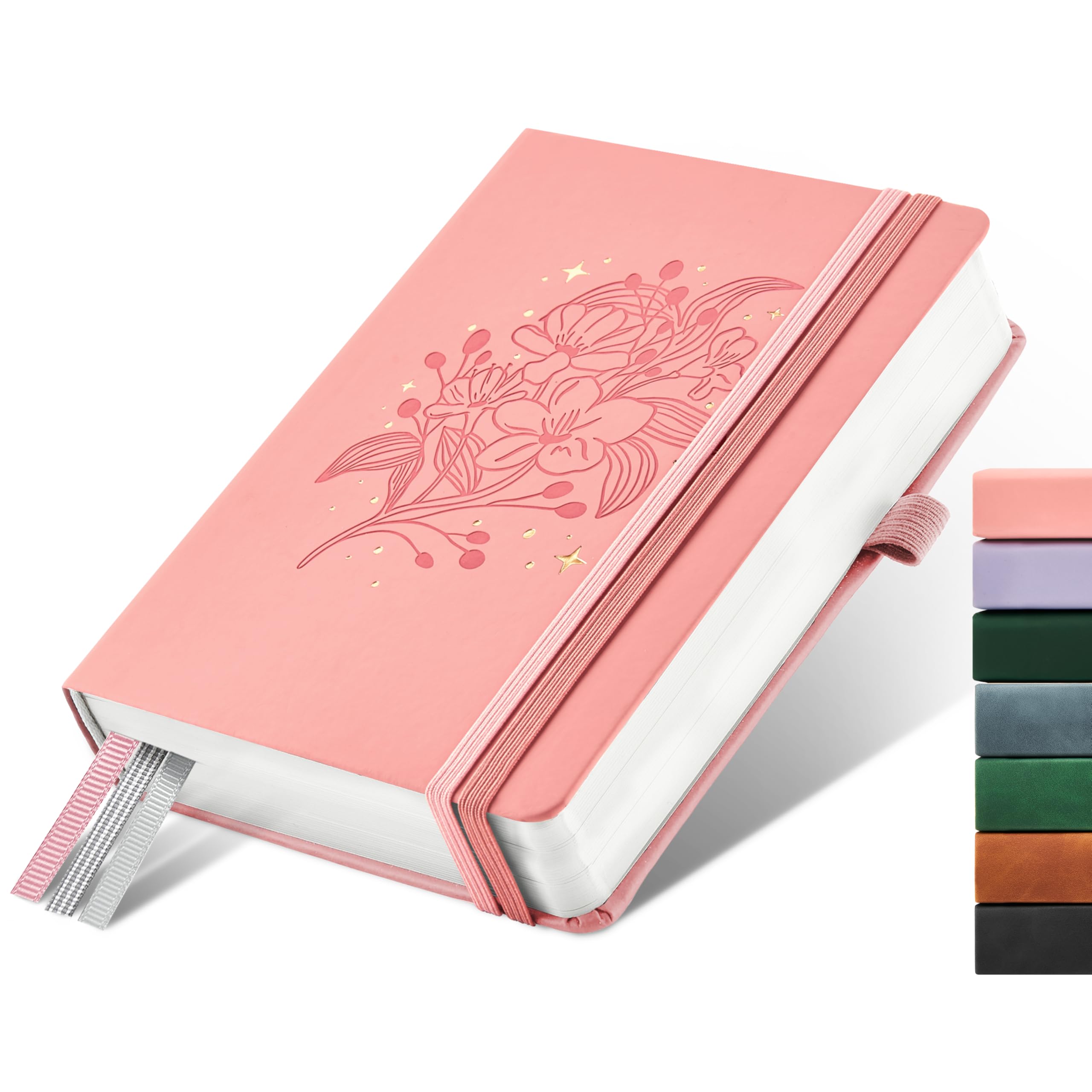 &And Per Se 365 Page Journal – A5 Hardcover Lined Notebook, One Book for the Whole Year, 100gsm Thick Paper, Numbered Pages & 3 Bookmarks, Annual