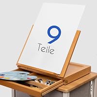 ZR_Canva_ Festővászon Készlet 10 db - 100% Savmentes Pamut Vászon Akril, Olaj és Gouache Festéshez - Előkezelt, Azonnal Használható Festőfel 4