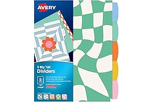 Avery Big Tab Reversible Fashion Dividers