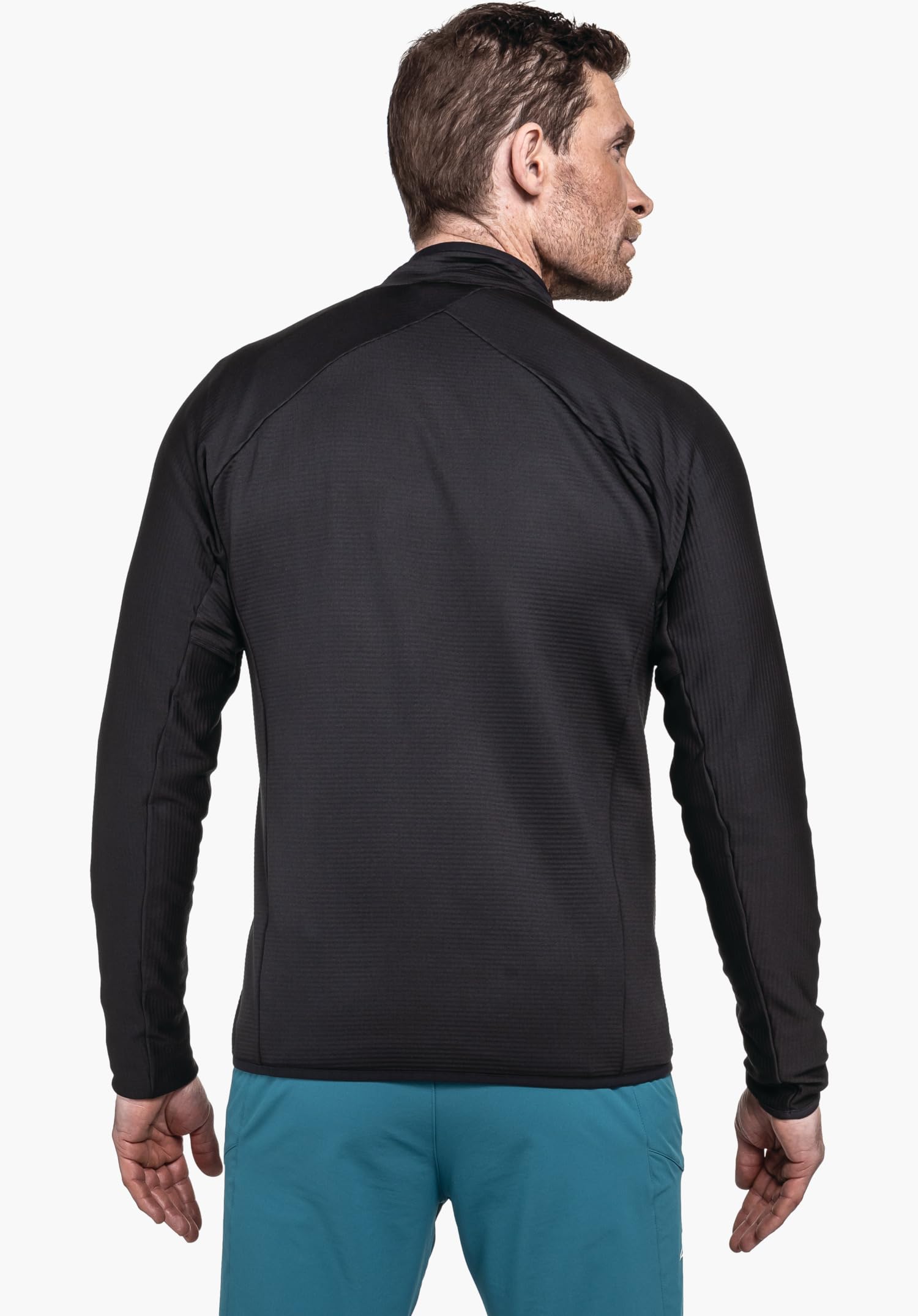 Schöffel Herren Fleece Jk Style Cascata MNS, leichte Fleecejacke mit Stehkragen aus 2-Wege-Stretch, wärmende Outdoorjacke mit 2 Außentaschen