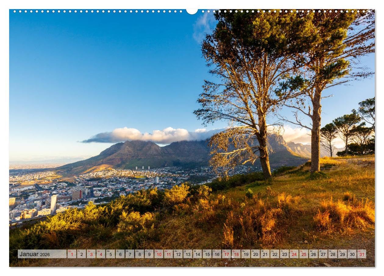 Südafrika: Kapstadt, Garden Route und Cape Winelands (Wandkalender 2026 DIN A2 quer), CALVENDO Monatskalender: Eine Reise an das Kap der Guten Hoffnung. (CALVENDO Orte)