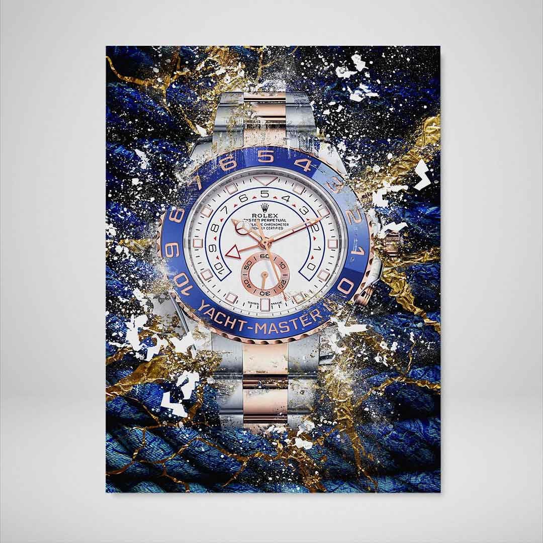 DEVICI Rolex Watch Canvas Yacht-master Two-Tone inspired