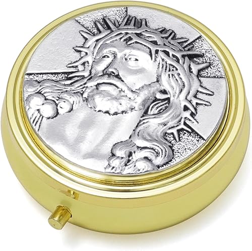 Vista 12 de KOMI Caja de rosario de cruz de trigo, regalos de confirmación para católicos, cajas de baratijas, regalos de comunión sagrada para niños o niñas