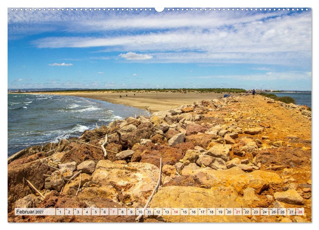 CALVENDO · Vila Real de Santo António (Kalender 2027) | DIN A2 Querformat · Wandkalender · Portugals stilvolle Grenzstadt im Süden