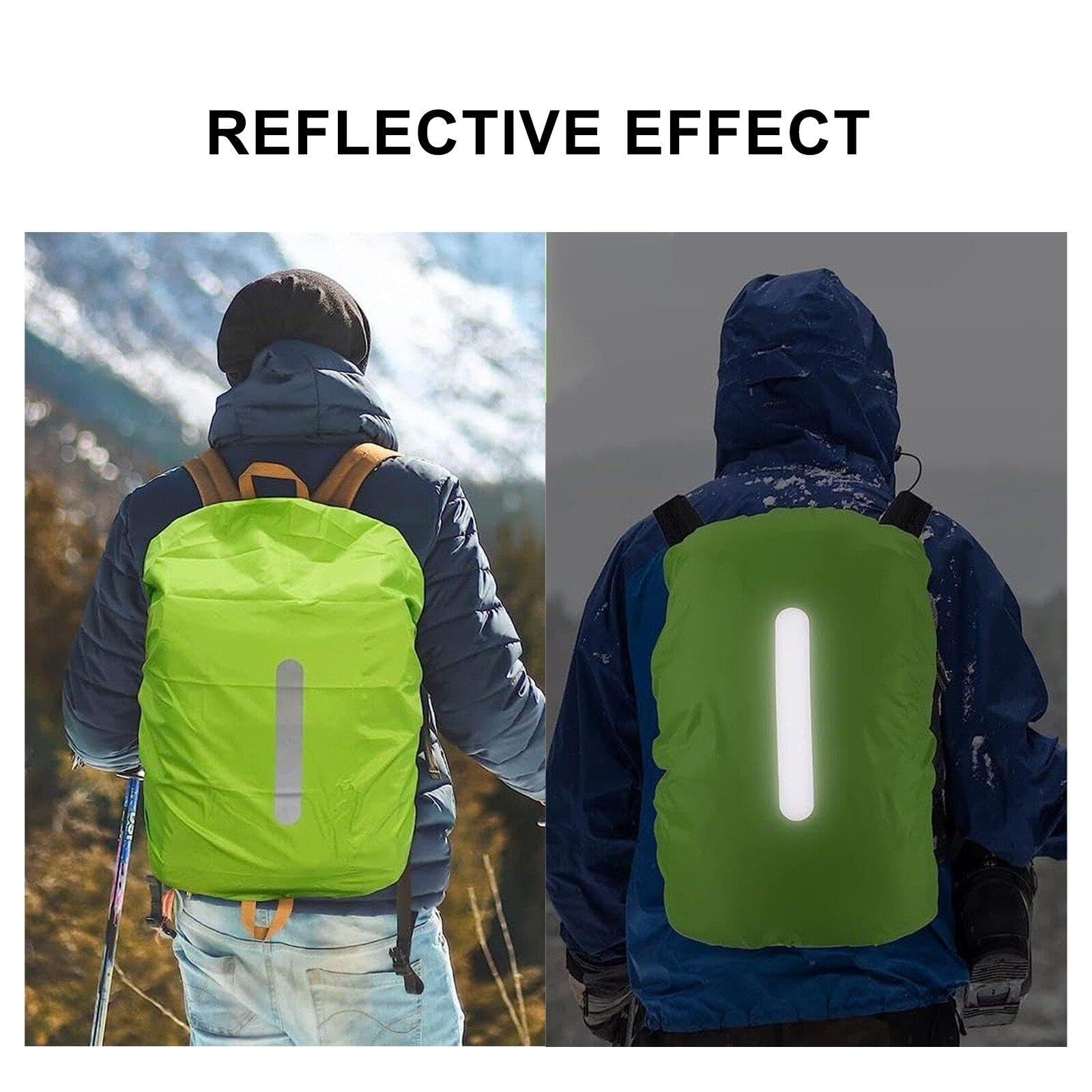 Housse De Pluie Imperméable SULIUDAJI Pour Sac à Dos 30L-40L - Bandes Réfléchissantes - Randonnée, Vélo, Voyage