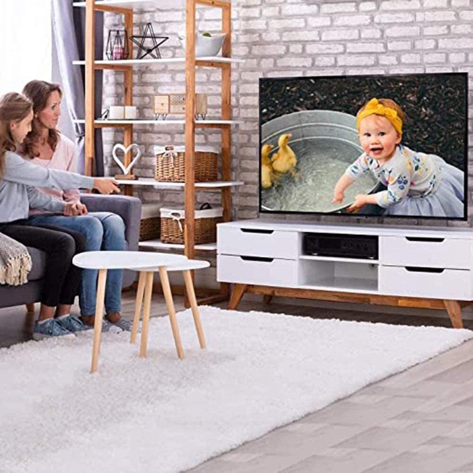 Stojak na telewizor Tilt TV Uchwyt ścienny do większości telewizorów 32-55 cali, maks. 400 x 400 mm, nośność do 45 kg stojaków na telewizor