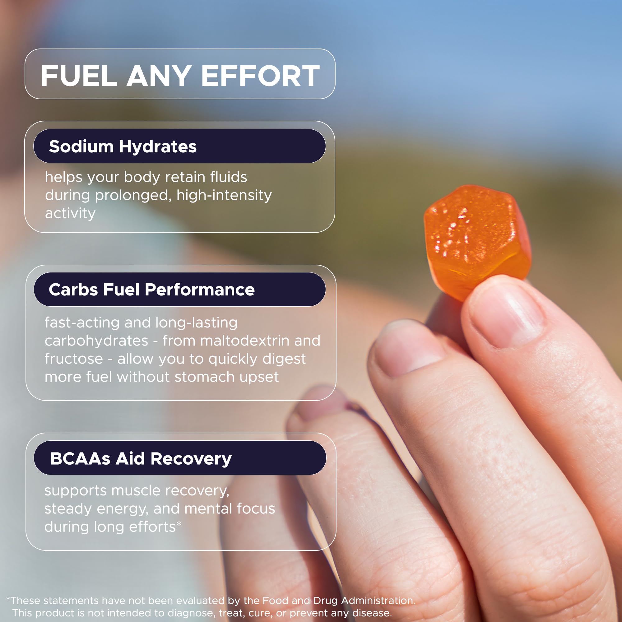 GU Energy Chews, Assorted Flavors - 12 Bags (24 Servings Total) — Amazon image 4