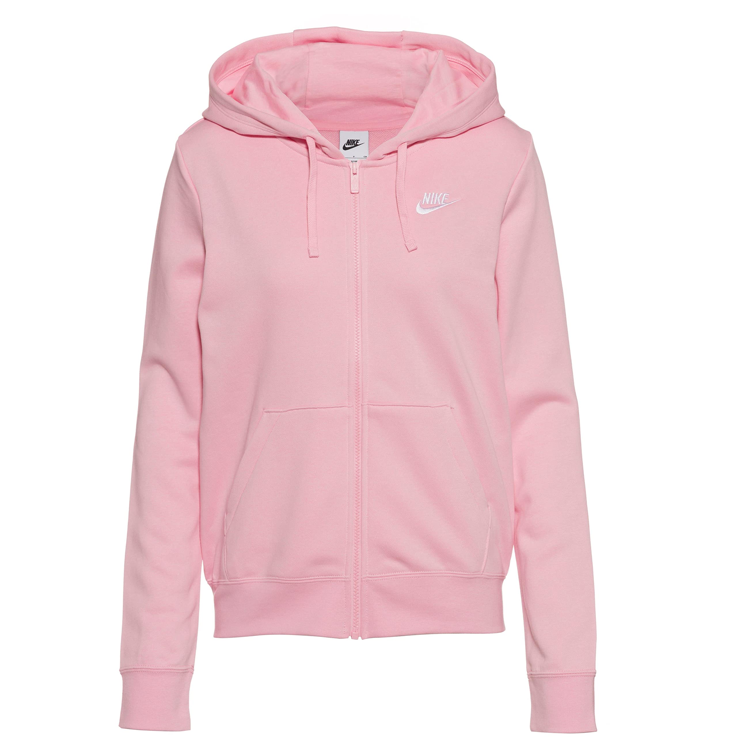 Fleece Jacket Pink Nike Sportswear Women's Heritage Fleece
