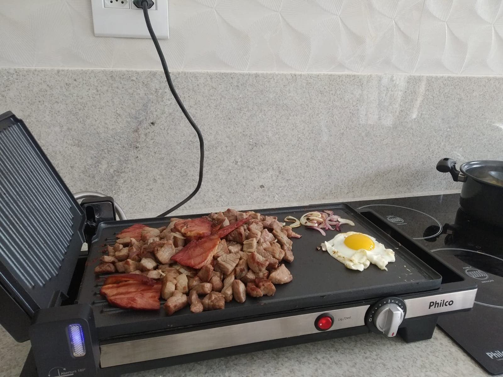 Grill Press Philco 3 Em 1 Pgr02p 110v