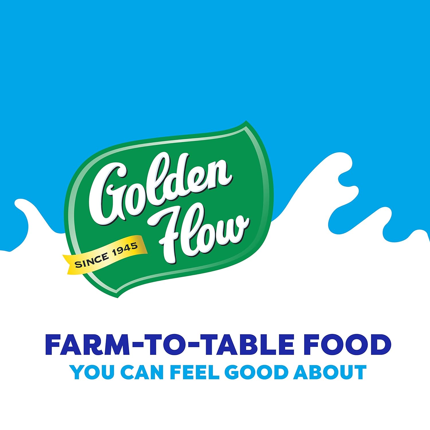 Golden Flow Shelf Stable Milk -1% Low Fat UHT Milk - 6 Pack Fortified with Vitamins A & D –No Refrigeration Needed, 32 Fl. OZ - Kosher Cholov Yisroel