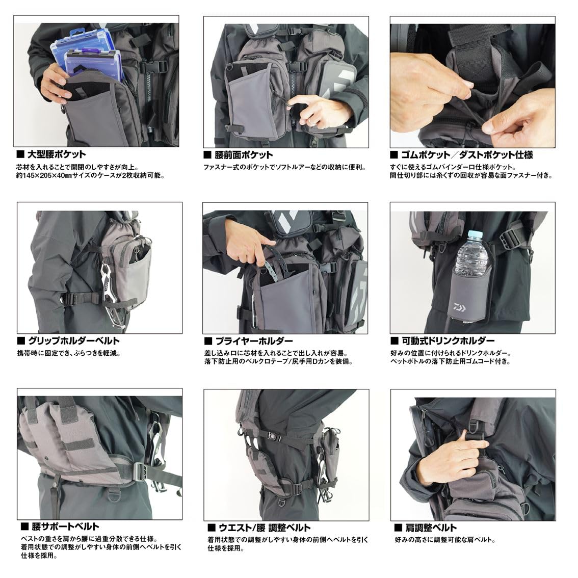 Amazon | ダイワ(DAIWA) ベンチクールエアーゲームベスト DF-6026