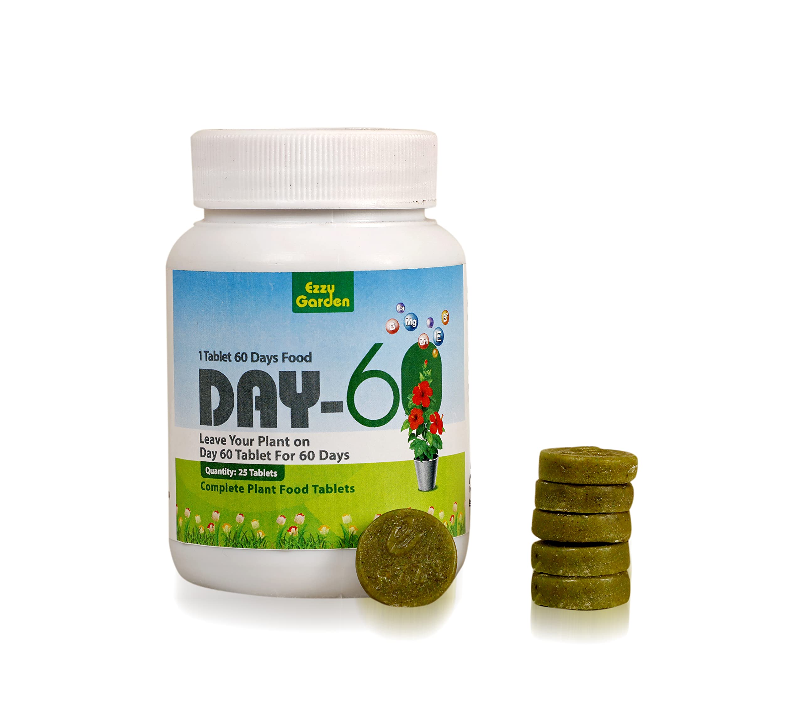 Ezzy Garden Day-60 Complete Plant Food Fertilizer Tablets for Plants (25 Tablets for 60 Days) (B097PKLJGN) Amazon Price History, Amazon Price Tracker