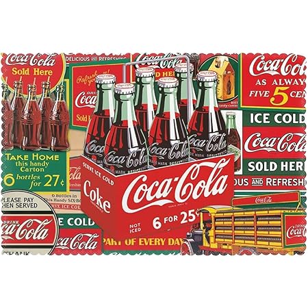 Amazon Com Artshowing Set Of 6 Placemats Heat Resistant For Dining Table Linen Table Mats Creative Design Rectangle Pad Placemat 12 X 18 Inch Coke Bottle On Beach Wood Grain Home Kitchen Amazon Com Artshowing Set Of 6 Placemats Heat Resistant For Dining Table Linen Table Mats Creative Design Rectangle Pad Placemat 12 X 18 Inch Coke Bottle On Beach Wood Grain Home Kitchen