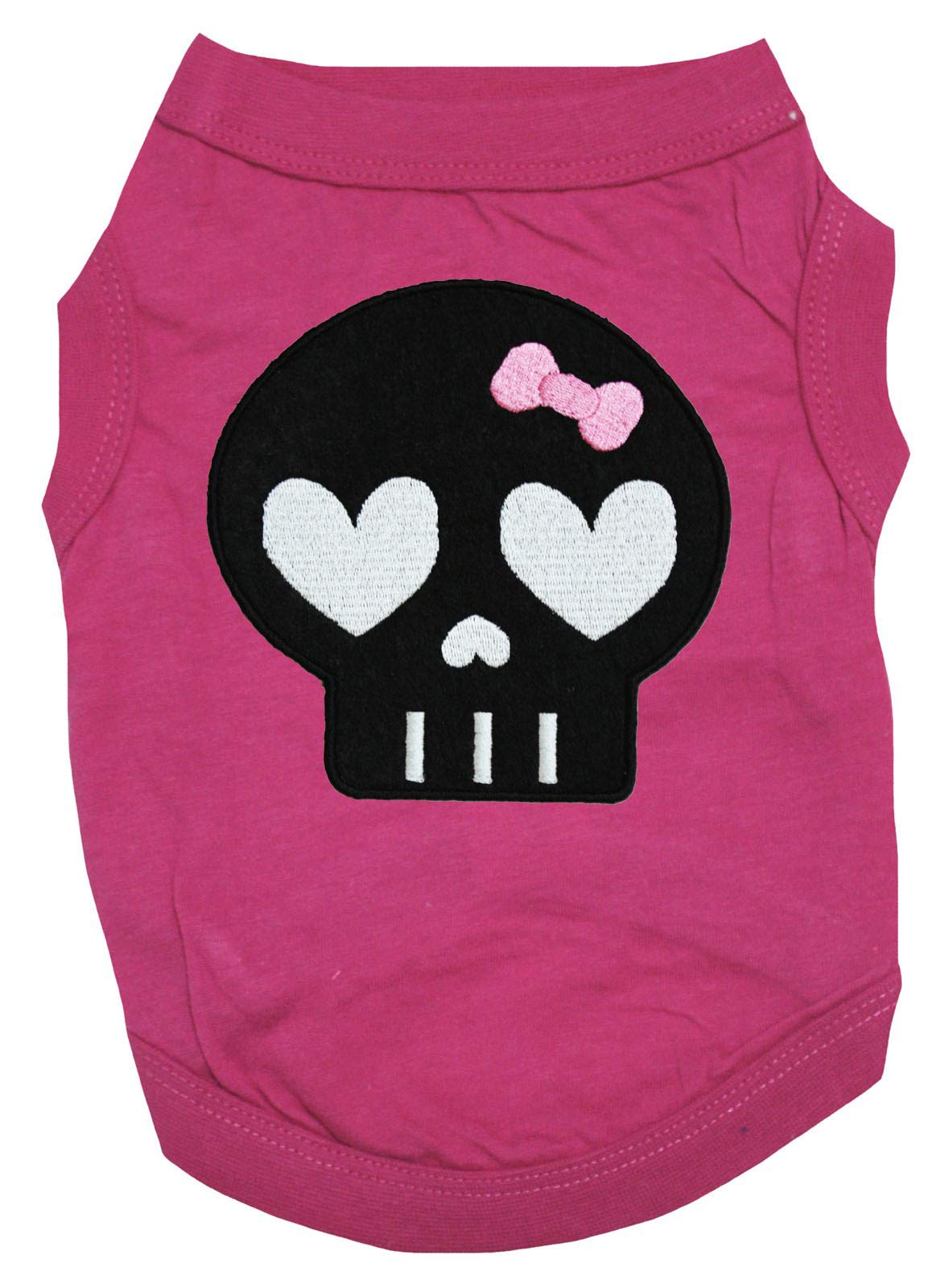 T-shirt pour chien Petitebella extensible motif tête de mort