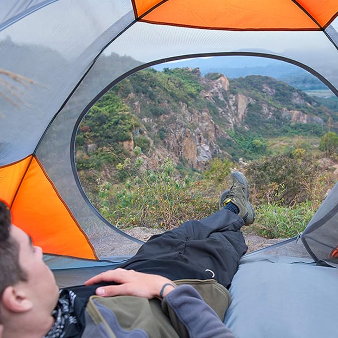 BISINNA Carpa para 2 Personas Impermeable Cortavientos Fácil Montaje miniatura 9