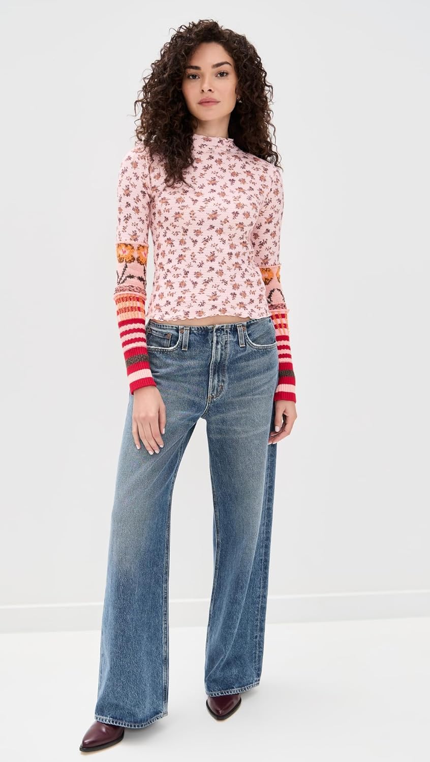 Free People Women's We The Free Bold Bowery Cuff Shirt - Image 5