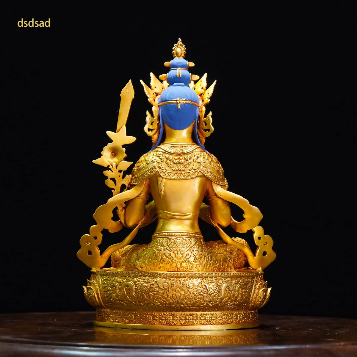 Amazon｜dsdsad 仏像 虚空蔵菩薩(丑・寅年生まれ) 真鍮製 高さ22cm