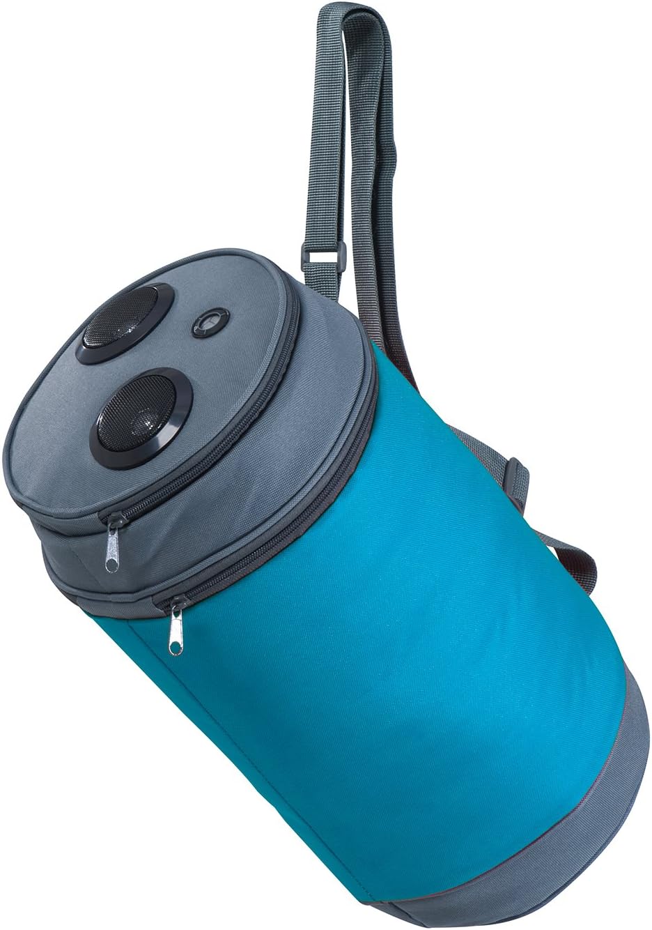 Green Mango 2 in 1 cooler bag with Speakers in the lid – Volume 15 Litres – In Red and Blue