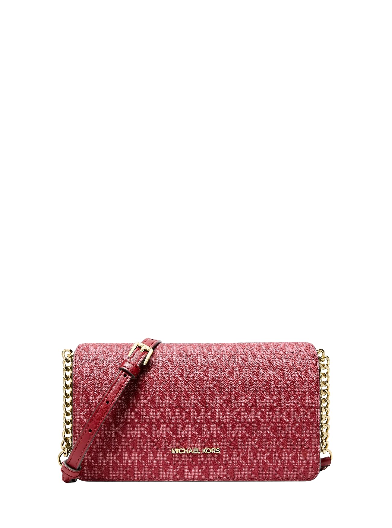 Michael Kors Jet Set - Bolso cruzado con logotipo Cherry