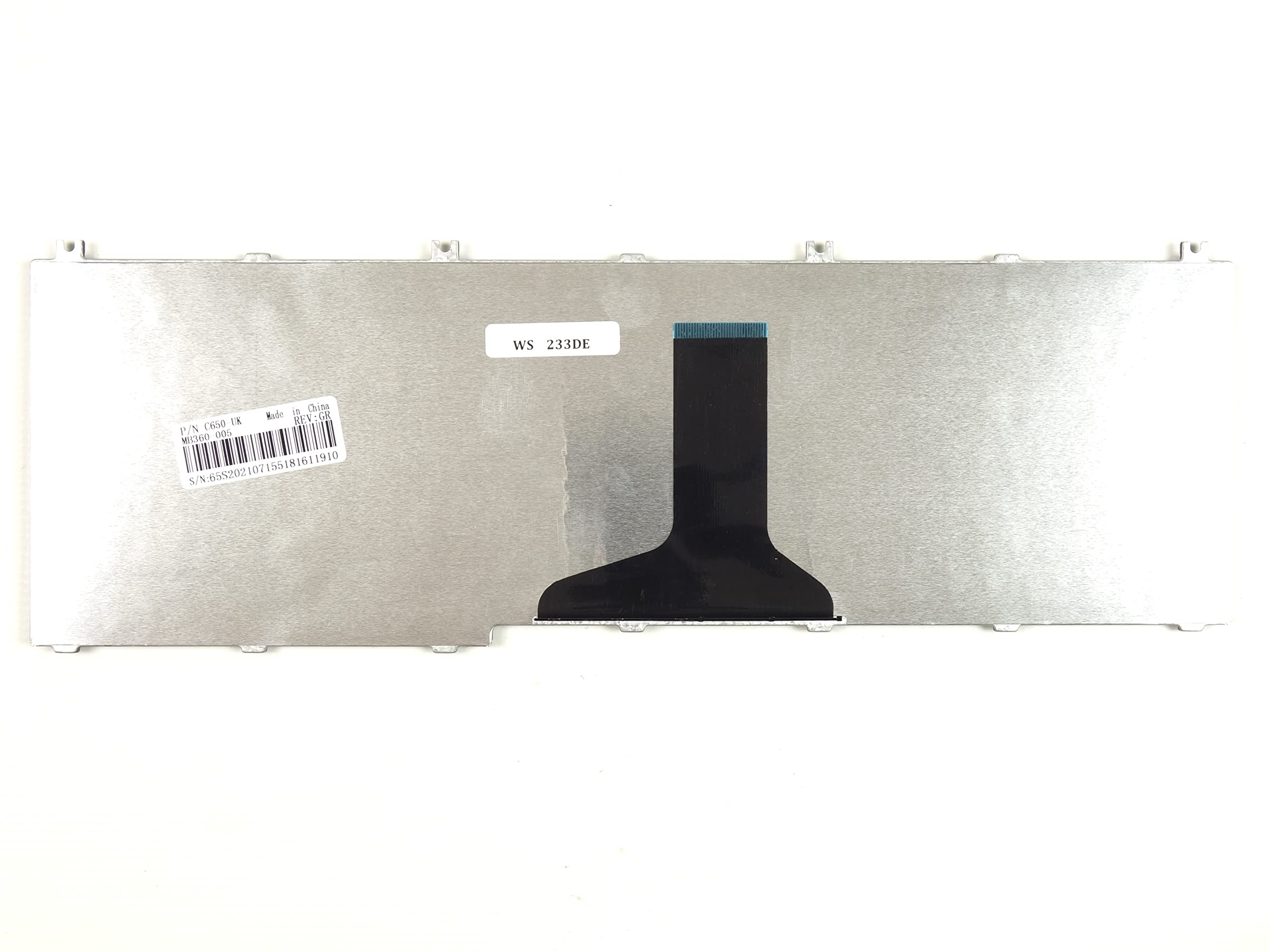 Klawiatura do Toshiba Satellit C650 C660 L670 Niemiecki Klawiatura Qwertz