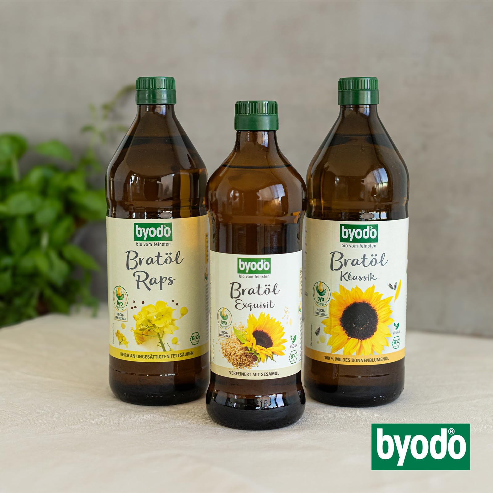 Byodo Huile de cuisson, biologique, 1 bidon de 5 l