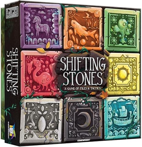 Gamewright Shifting Stones product and packaging