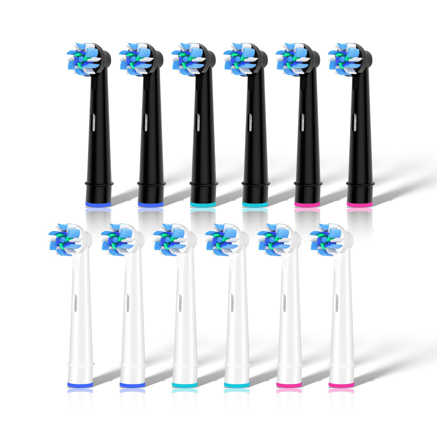 4 Heads Oral-B Precision Clean Replacement Electric Toothbrush Heads For Round Toothbrush Heads Oral Hygiene EB20-4 - 6 - View #5