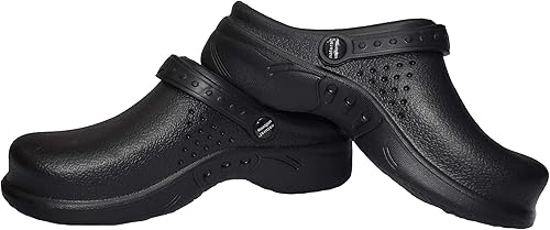 Natural Uniforms Ultralite Zuecos para mujer con correa, sandalias de trabajo médico de enfermería