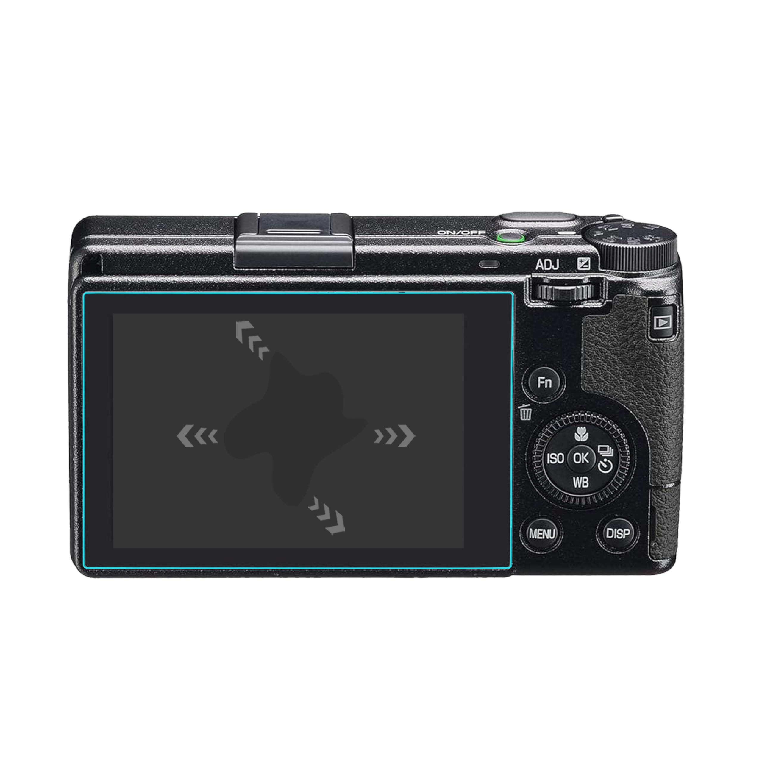 Verre Trempé Mr.Shield Pour Ricoh GR IIIx/GR III - Lot De 3 - Protection Écran 9H