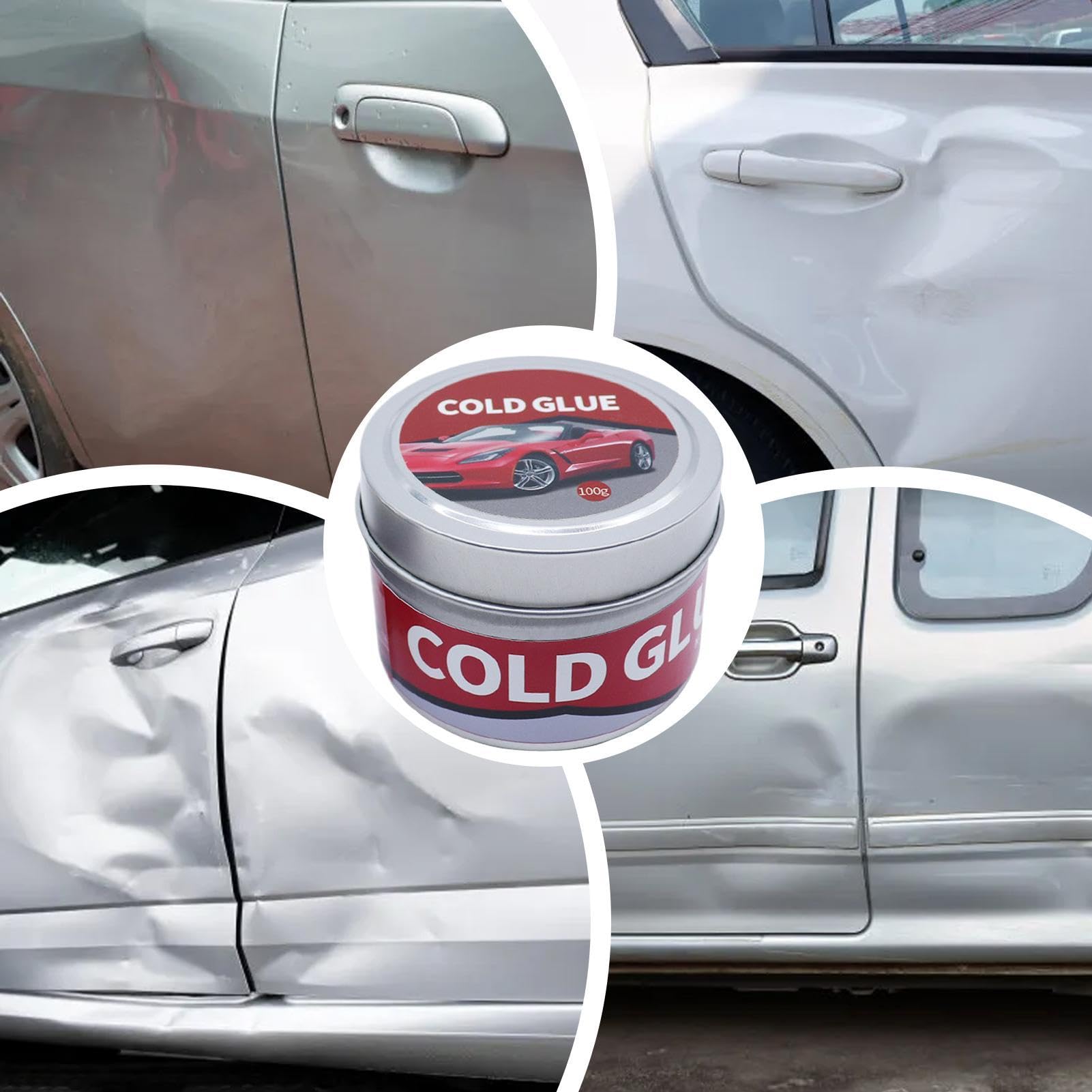 Colla adesiva a freddo - Colle per estrattore di ammaccature da 2,67 pollici per riparazione di carrozzeria auto, rimozione compatta ed efficiente di ammaccature a freddo | Colla all'argilla - per la