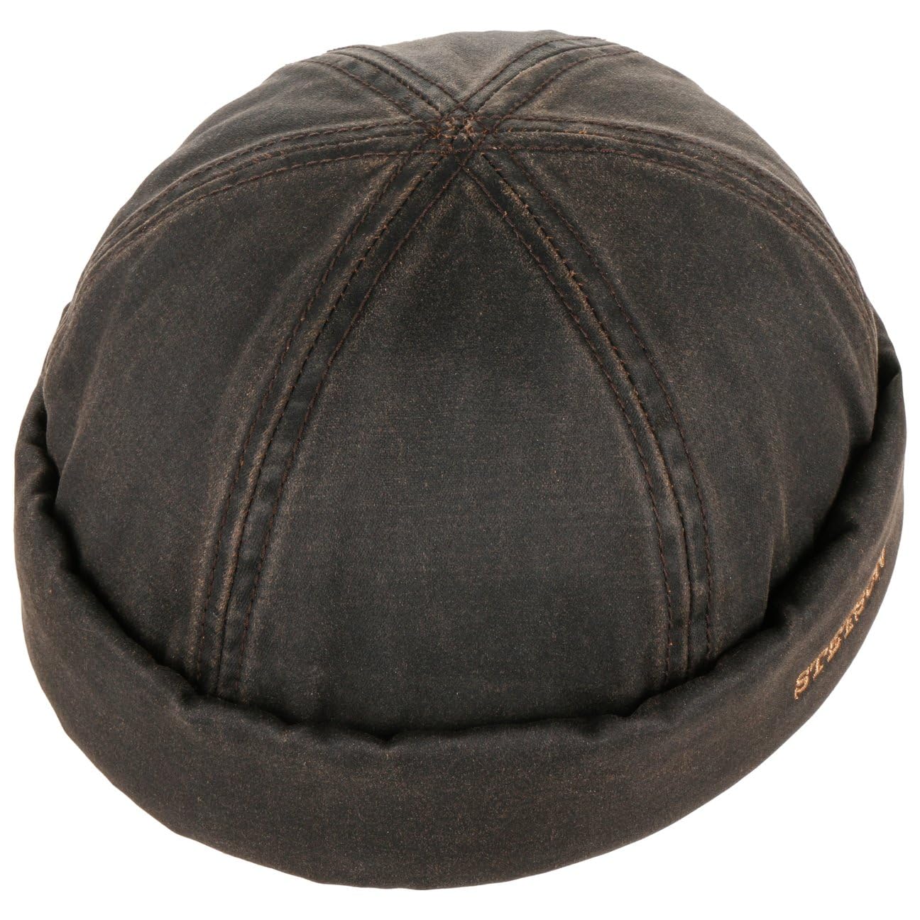 Stetson Old Cotton czapka docker - czapka męska - czapka męska Used Look - czapka bez daszka - czapka bawełniana na wiosnę/lato - czapka portowa